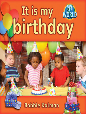 It is my birthday - ebook